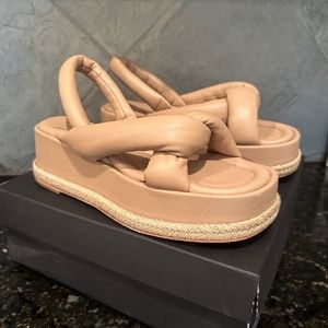 Paloma Barceló Martina Wedge Sandal Size 40 NIB